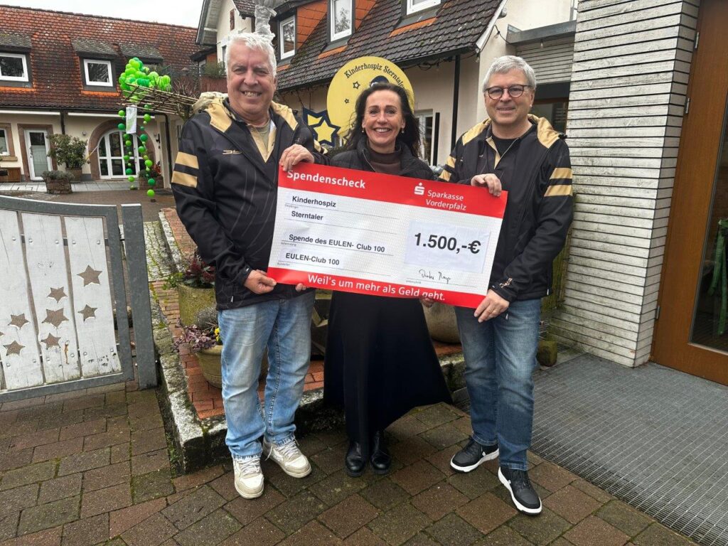 Eulen-Club 100 spendet wieder an seine Sterntaler
