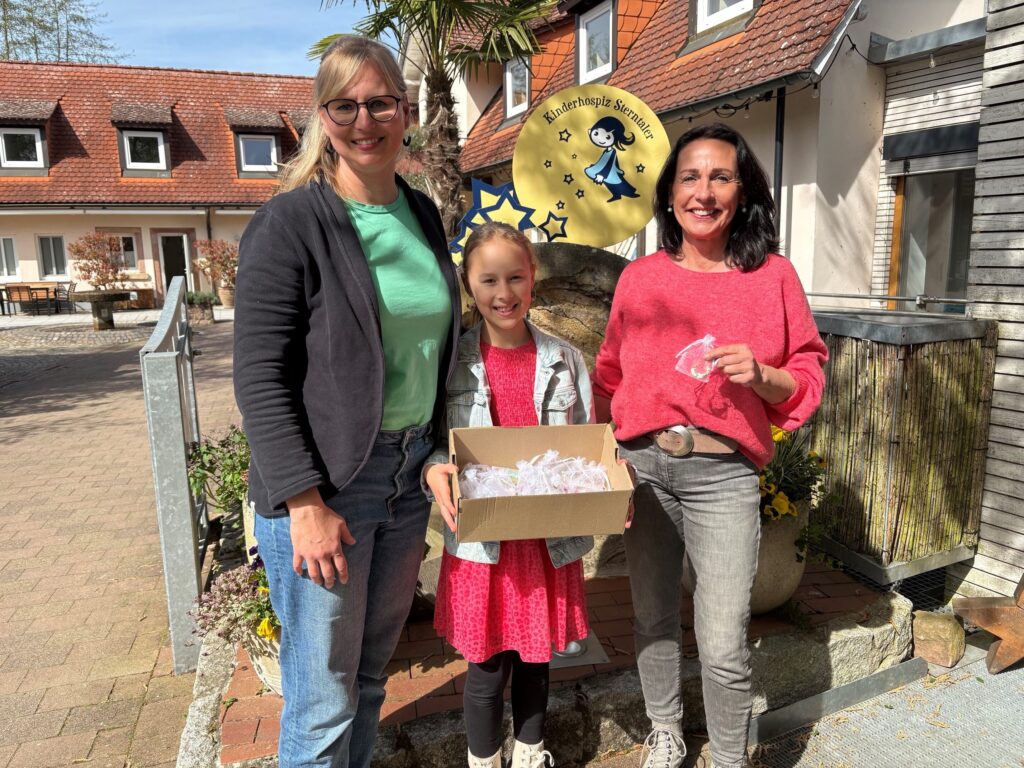 Carlas tolle Spendenaktion für das Kinderhospiz Sterntaler