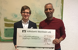 Spende des Jugendgemeinderates Weinheim