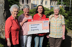 Seniorenkegelclub spendet wieder für Kinderhospiz Sterntaler