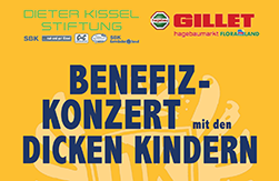 Benefizkonzert mit den „Dicken Kindern“ zu Gunsten der Hospizarbeit