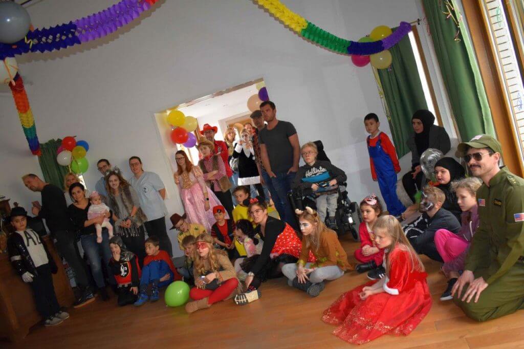 Fasching selbstredend auch bei „Sterntalers“