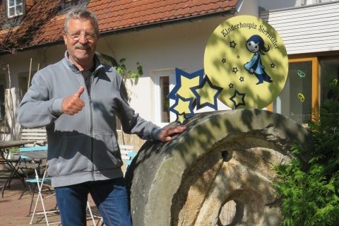 01.06.2017 – Wolfgang Fried will Spenden für Sterntaler-Kinder erwandern
