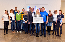 INTER erläuft 542 Runden = 216,8 Kilometer für einen guten Zweck!
