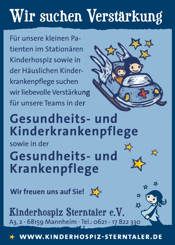 Bewerbertag im Kinderhospiz Sterntaler