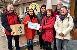 „Helau und Allez-hopp!” Faschingsspende der „Saarland-Station“