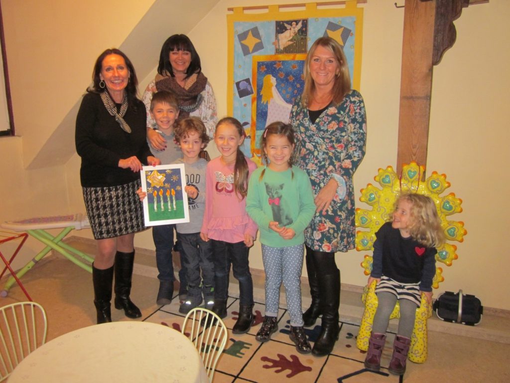 Spendenübergabe der katholischen Kindertagesstätte St. Marien in Römerberg
