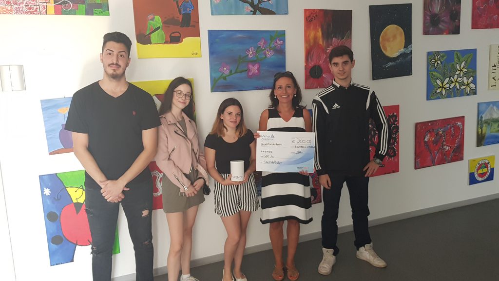 Iss mit gutem Gewissen – Schüler der Merkur Akademie engagieren sich