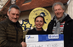 DPolG-Kreisverband Heidelberg Spende an das Kinderhospiz Sterntaler