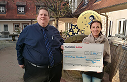 TARGOBANK unterstützt Kinderhospiz Sterntaler e.V. Mannheim