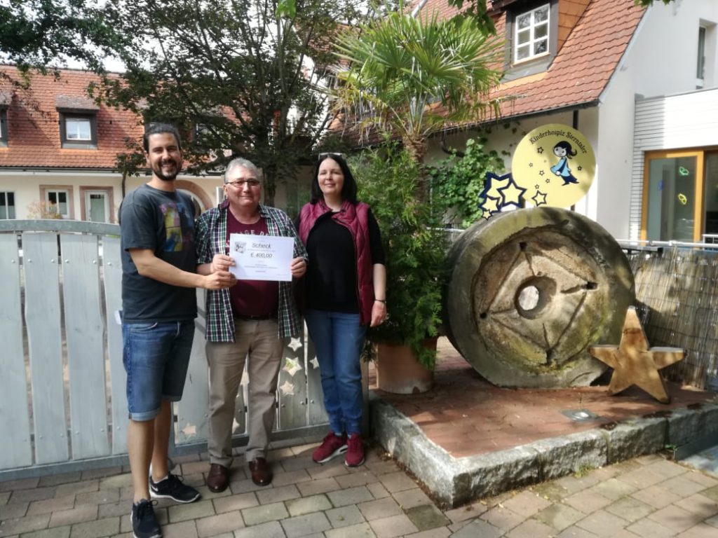 Weingartener Theaterkiste e.V. spendet an Kinderhospiz Sterntaler