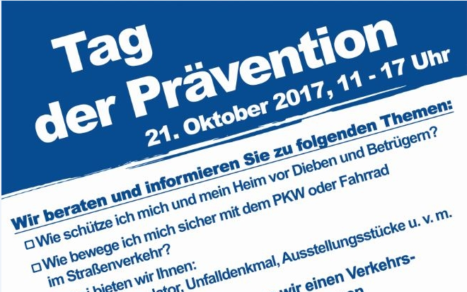 Tag der Prävention